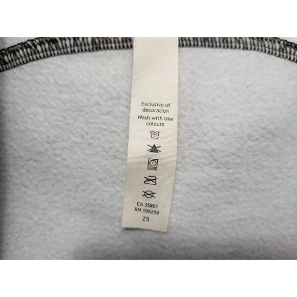 Lululemon Scuba Hoodie Floral Fleece Jacket Black Pink - Picture 14 of 15